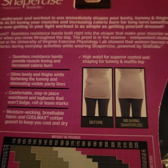 Shapercise Size L - Picture 4 of 5